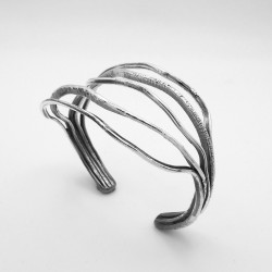 Silver Waves Bracelet