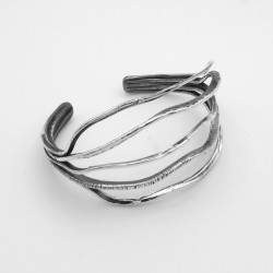 Silver Waves Bracelet