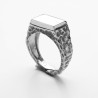 Rectangular Chevalier Ring