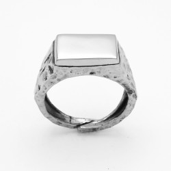 Rectangular Chevalier Ring